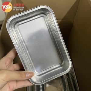 Quality Disposable Lunch Box Wrinkle - Free Lid Aluminum Foil Takeaway Packing Box wholesale
