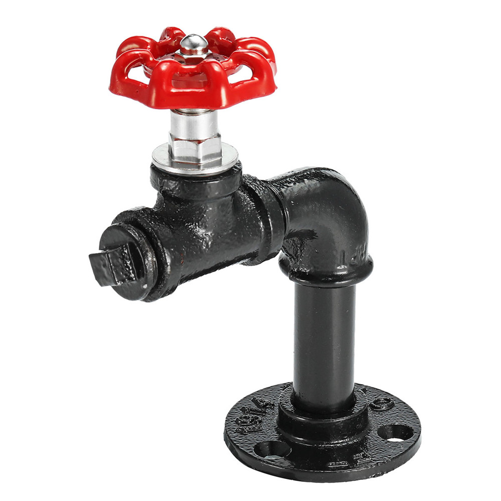 Industrial Grade Steel Pipe Bracket for Faucet Perfect for In Home Applications