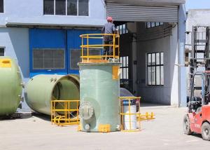 Quality Filament Winding FRP Water Tank Chemical Resistance Water Softener Reservoir wholesale