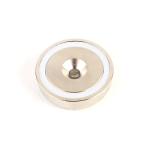 Chrome Coating Strong Neodymium Cup Magnet YYA60 D60x15mm
