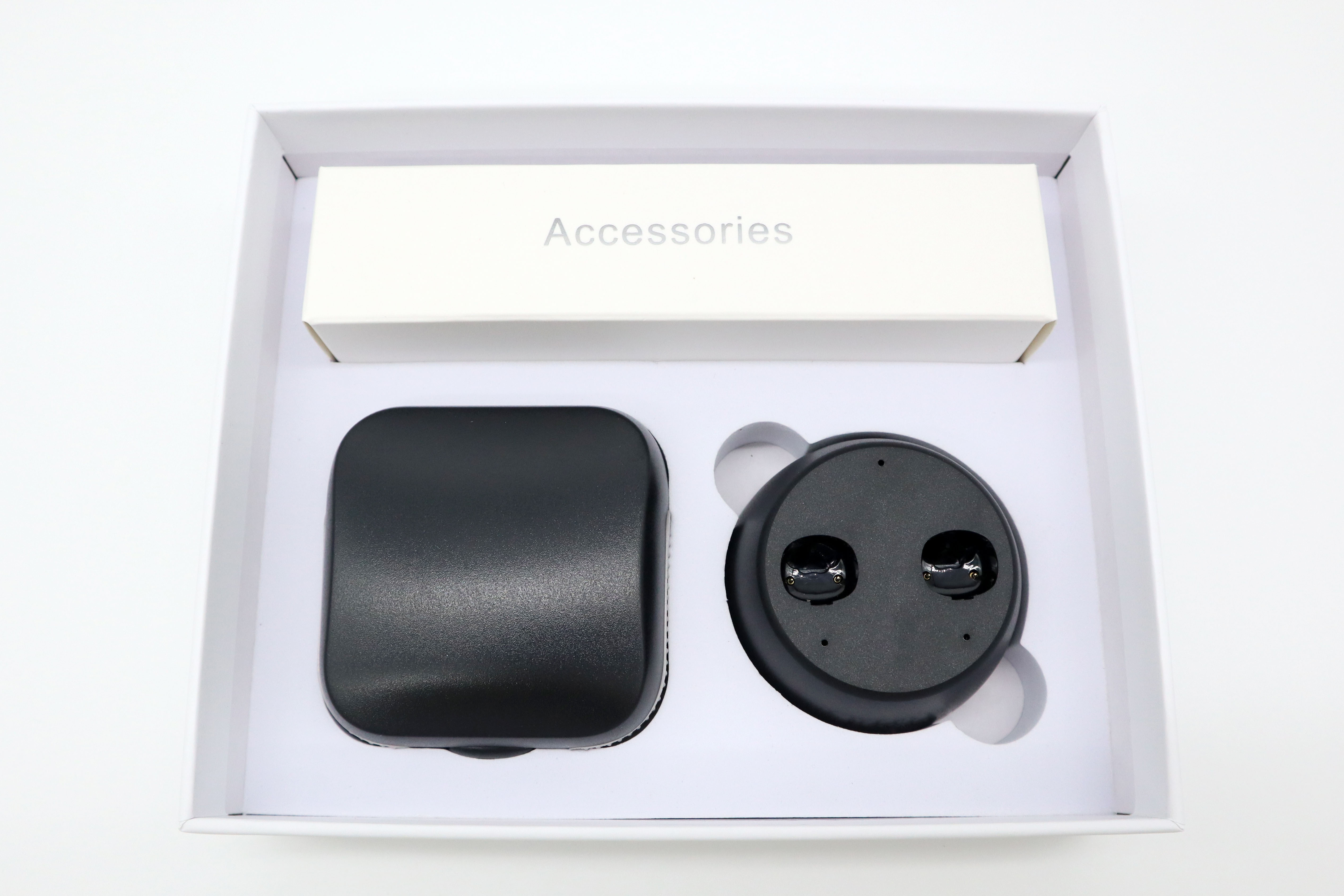 CIC Ear Device For Deaf Invisible Hearing Aids Red And Blue