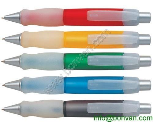 gift pen, giant ball pen with rubber grip,big plastic pen for promotion