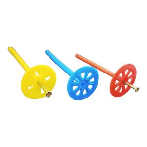 Quality 60mm Washer Plastic Insulation Anchors 8*95mm With Steel Nail Interior wholesale
