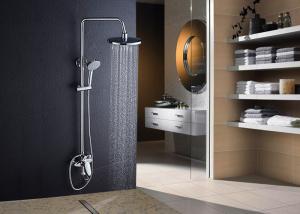 Quality Professional Supply Modern Shower Set Chrome Surface Finishing ROVATE wholesale