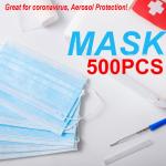 Latex Free Disposable Blue Mask , High Breathability Pharmacy Surgical Mask