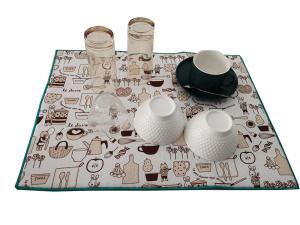 Quality Kitchen Counter Microfiber Dish Drying Mat For Cup Bottle wholesale