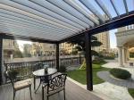 Aluminium Garden Outdoor Electric Pergola Sunshade, Electric Louvered，Customized