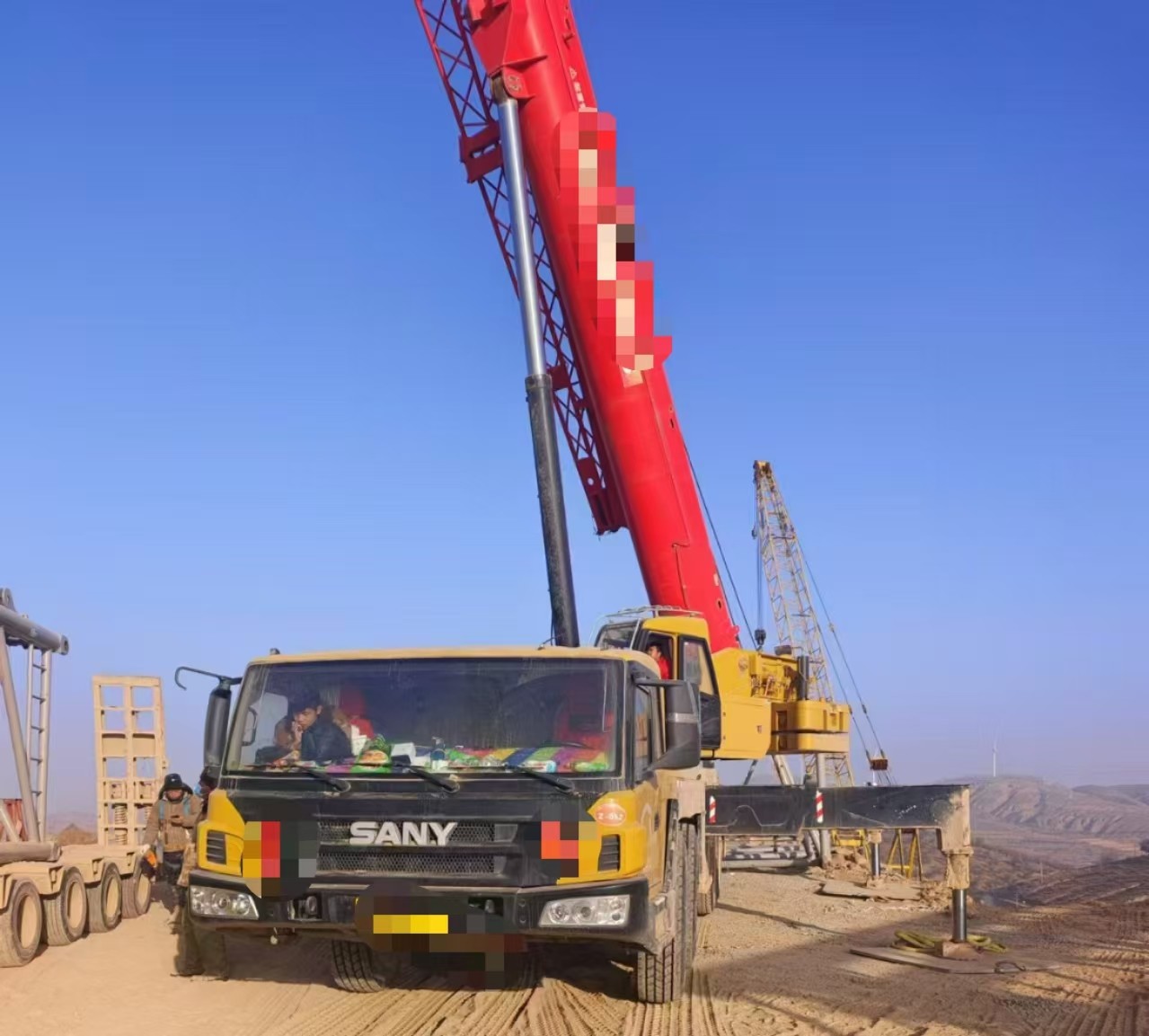 2021 Mobile Truck Crane For Sale 80 Tons Direct Source Max Working Height 50 Meters