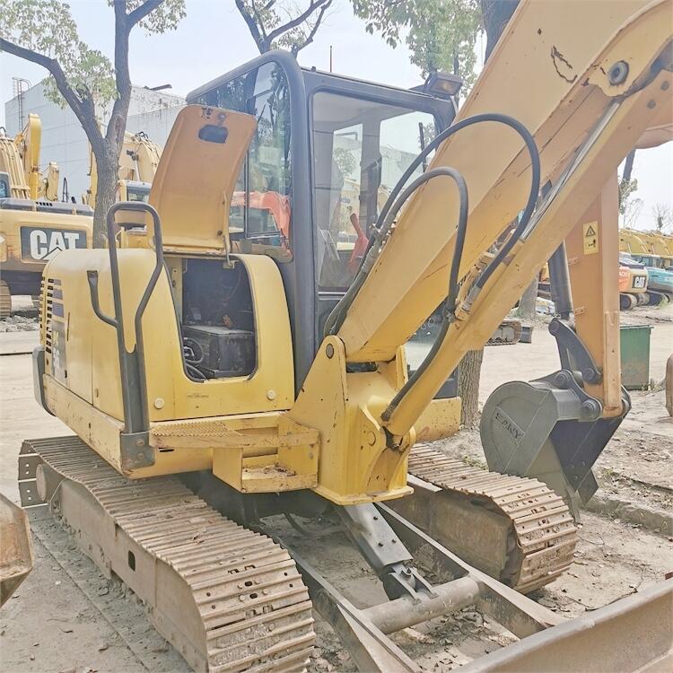 34.5KW Used Mini Komatsu Excavator PC56 With Original Hydraulic Valve