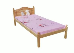 Quality modern single bed pine wood wholesale