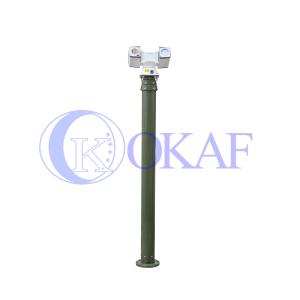 Quality IP66 20m Mobile Surveillance Camera Mast Aluminum alloy 6063 wholesale