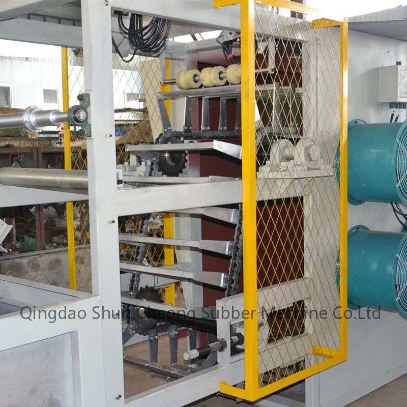 Automatic Air Cooling Rubber batch off cooler/Tire Tread cooling line