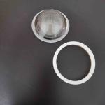 100W High Power LED Lens / 60 Degree LED Optics Lenses For High Bay Light ,
