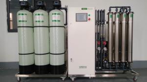 Quality 99.80% 500LPH RO EDI Water Treatment System With PLC Control wholesale