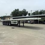 40-80FT Customizable Platform Semitrailer High Bed Truck Trailer