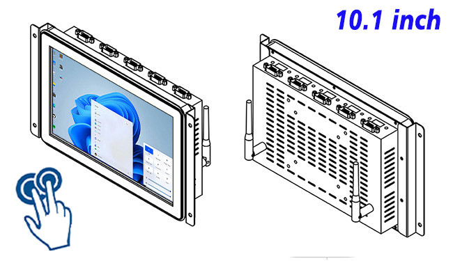 10.1-Inch Windows Interactive Terminal for Smart Kiosks, Medical Diagnostics, Energy Management, and Retail Automation