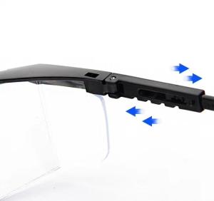 Quality 38g Working Driving Medical Protective Goggle Transparent Lens Oversized Sunglasses UV400 wholesale