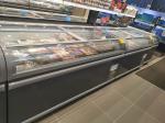 Frozen Food Refrigerated Supermarket Island Freezer