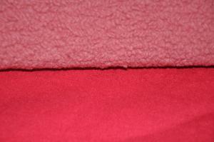 Quality Solid Sherpa Solid Pu Bonded Fleece Fabric 600gsm Fur wholesale
