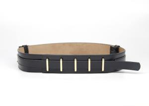 Quality Customized Black 40mm Womens Genuine Leather Belt wholesale