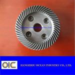 Industrial Grade Helical Bevel Gear Motor 3 Inches Pitch Diameter 269mm Length