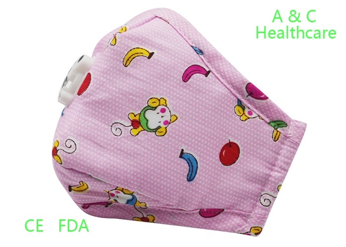 White Kids Surgical Mask With Elastic Earloop Children'S Disposable Face Masks