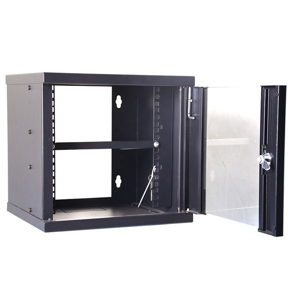 Mini 10 Inch Samll Wall Mount Cabinet 4u Data Cabinet Mini Network Rack