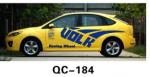 Water Proof Custom Decorative Designer Car Body Sticker QC-184I