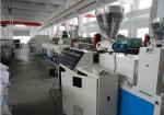 PVC Flexible Plastic Pipe Extrusion Line / Twin Screw hose pipe Making Machine