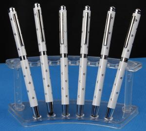 Quality promotional aluminum barrel engraved touch pen wholesale