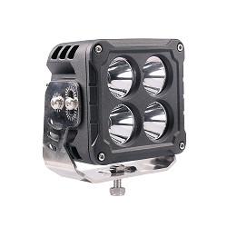 Quality IP69K 40w 4 Inch Square Heavy Duty LED Work Lights OSRAM Spot Beam wholesale