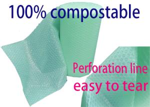 Quality 12x72FT PBAT Compostable Bubble Wrap 100% Biodegradable wholesale