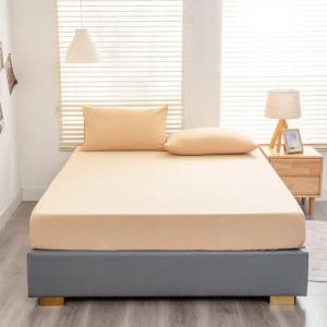 Quality 100% Cotton 233 Thread Count White Five Bed Sheet Set for All Season Comfort wholesale