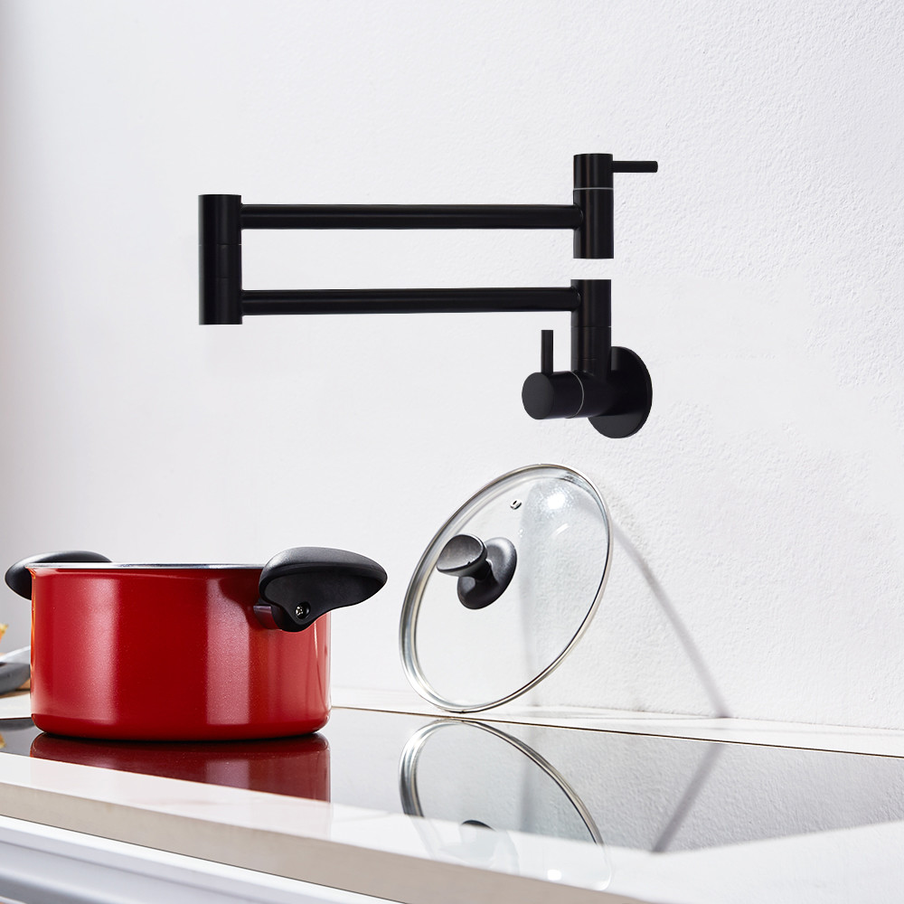 Folding Full Solid Steel 304/316 Material Kitchen Sink Faucet Universal Swive Kitchen Pot Filler