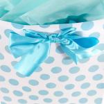Year Gift Shopping Paper Packaging Gift Bag With Logo Print CMYK 4 Color Offset