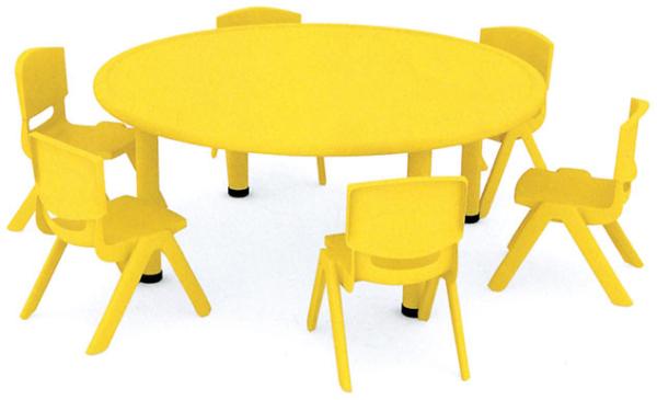 preschool tables and chairs safety plastic furniture equipment for nursery