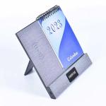 2024 Creative Wireless Charging Calendar Multifunctional PU Leather