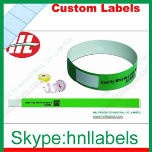 Quality Thermal Synthetic Medical Identification Wristbands WB05 wholesale