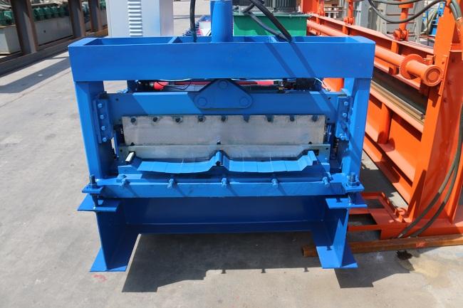 JCH Color Steel Roll Forming Machine 5.5KW H Shape Steel Welding