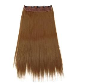 Quality Silky Straight Long Synthetic Hair Extensions For Black Women With Clip wholesale