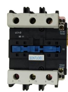 Quality Copper Wire 95A 3P Din Rail PA66 3 Phase AC Contactor wholesale