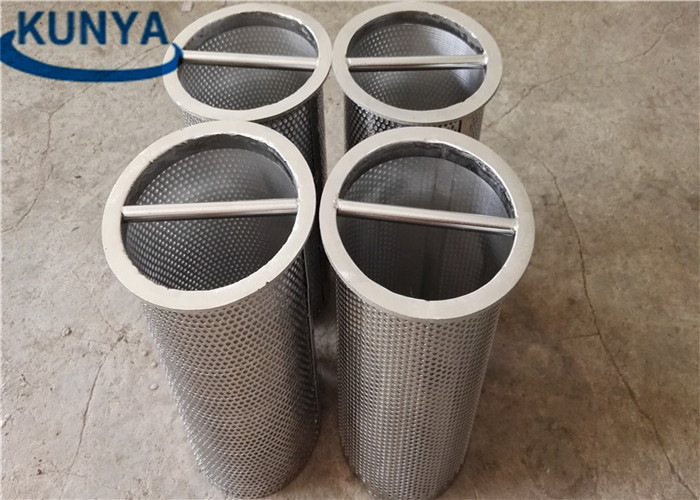 Porous Titanium Gold 904L 316ss 1.5 Pa Stainless Steel Filter Cartridge