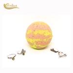 Gift Surprise Charmed Jewelry Bath Bombs Rings Inside 160g Natural Cinnamon