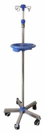 High Quality Hospital Medical Infusion Stand Stainless Steel Collapsible Save