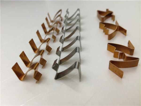 High Precision Sheet Metal Bending Diesl Stamping Snap Button V Shape Spring
