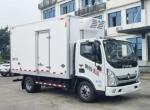 China Brand 4X2 Foton Modified Freezer Truck For Cold Freeze Seafood Vegetables