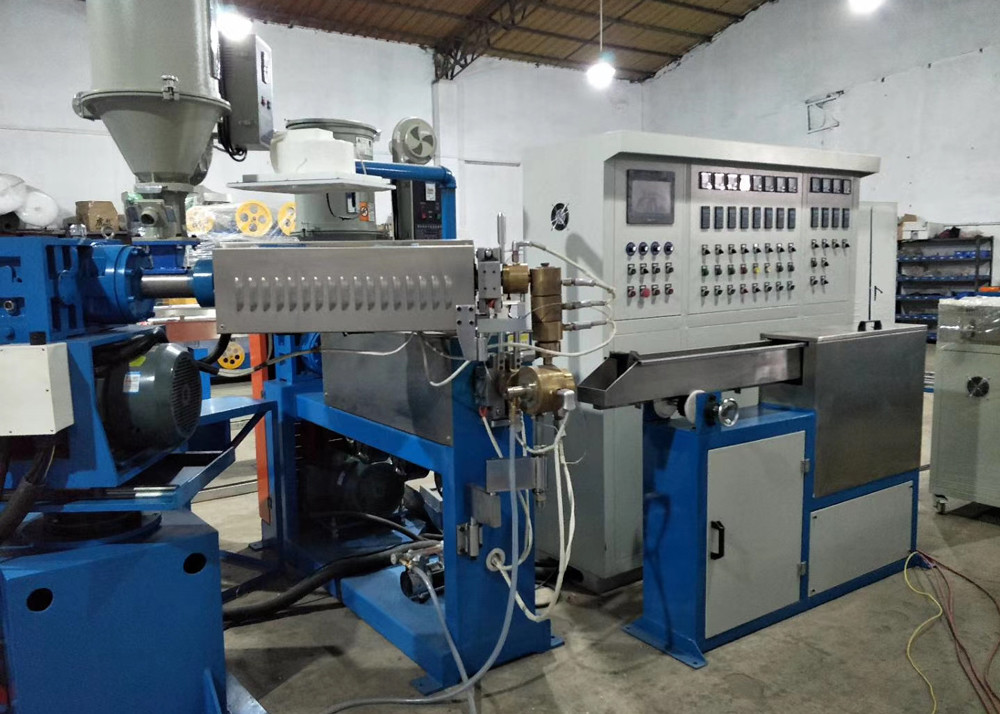 High Speed Ptfe Teflon Cable Insulating Cable Extrusion Line Wire Production Line