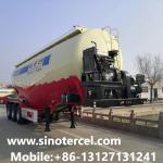 40000 Liter Capacity Fuel Tank Semi Trailer With Pressure Relief Valves And Anti