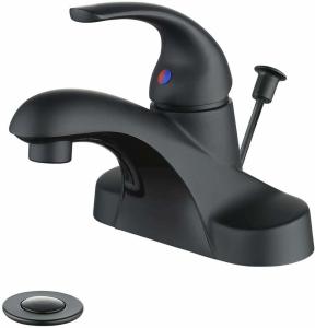 Quality Single Lever Handle Centerset Bathroom Faucet Orb Finish wholesale