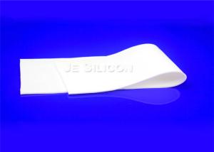 Quality Durable Molded Silicone Parts , White Silicone Rubber Sheet High Tear Resistant wholesale